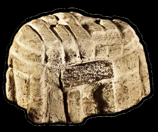 Small stone model of a roofed temple from Ta’ Hagrat